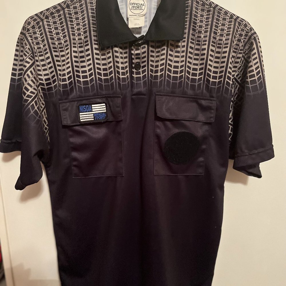 NISOA College Soccer Referee Jersey Shirt